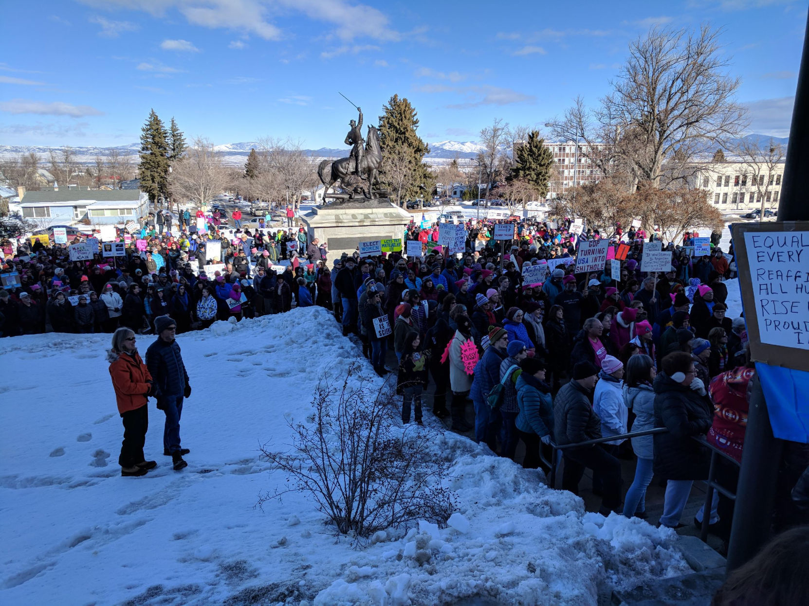 Helena Anniversary Women's March 2018